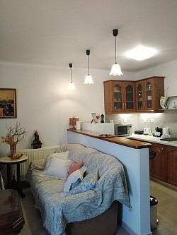 Kitchen combined sitting room