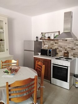 Microwave, refrigerator, oven